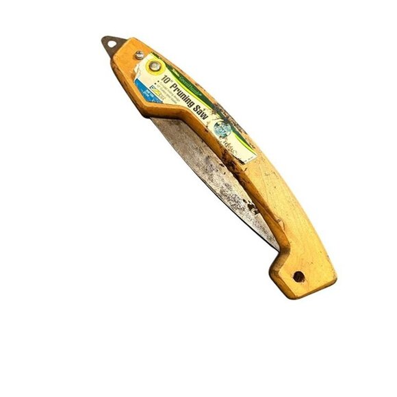 Greenthumb 10" Pruning Saw Compact Folding Cutlery Steel Blade - Picture 1 of 3